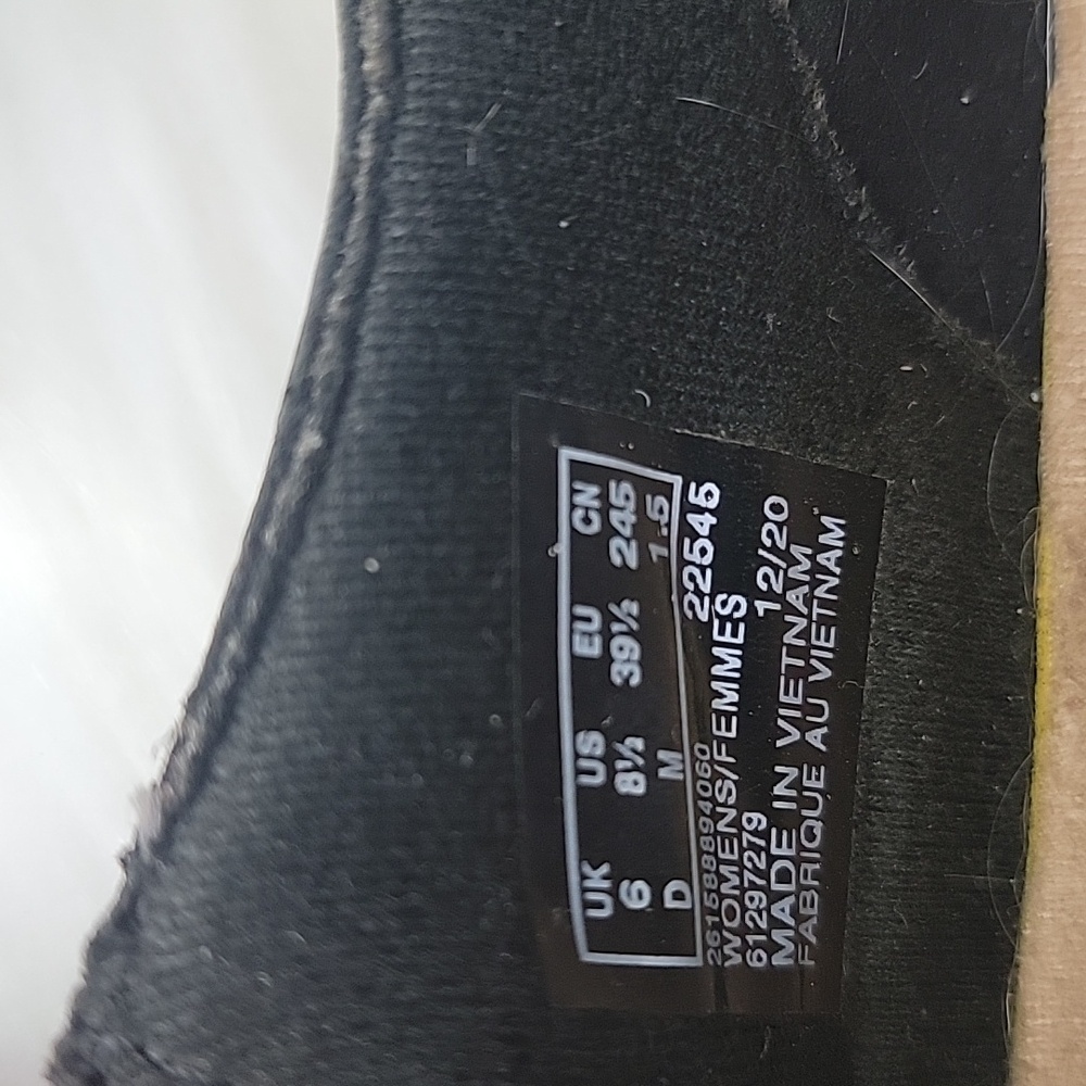 CLARKS Cora Dream Black Braided‎ Cut Out Comfort Cottage Preppy Sandal Shoes 8.5 - Picture 11 of 13